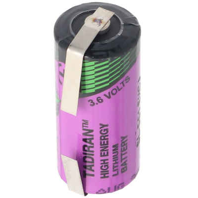 Tadiran »Tadiran SL-561 Lithium Batterie 3,6V 2/3 AA mit Lö« Batterie, (3,6 V)