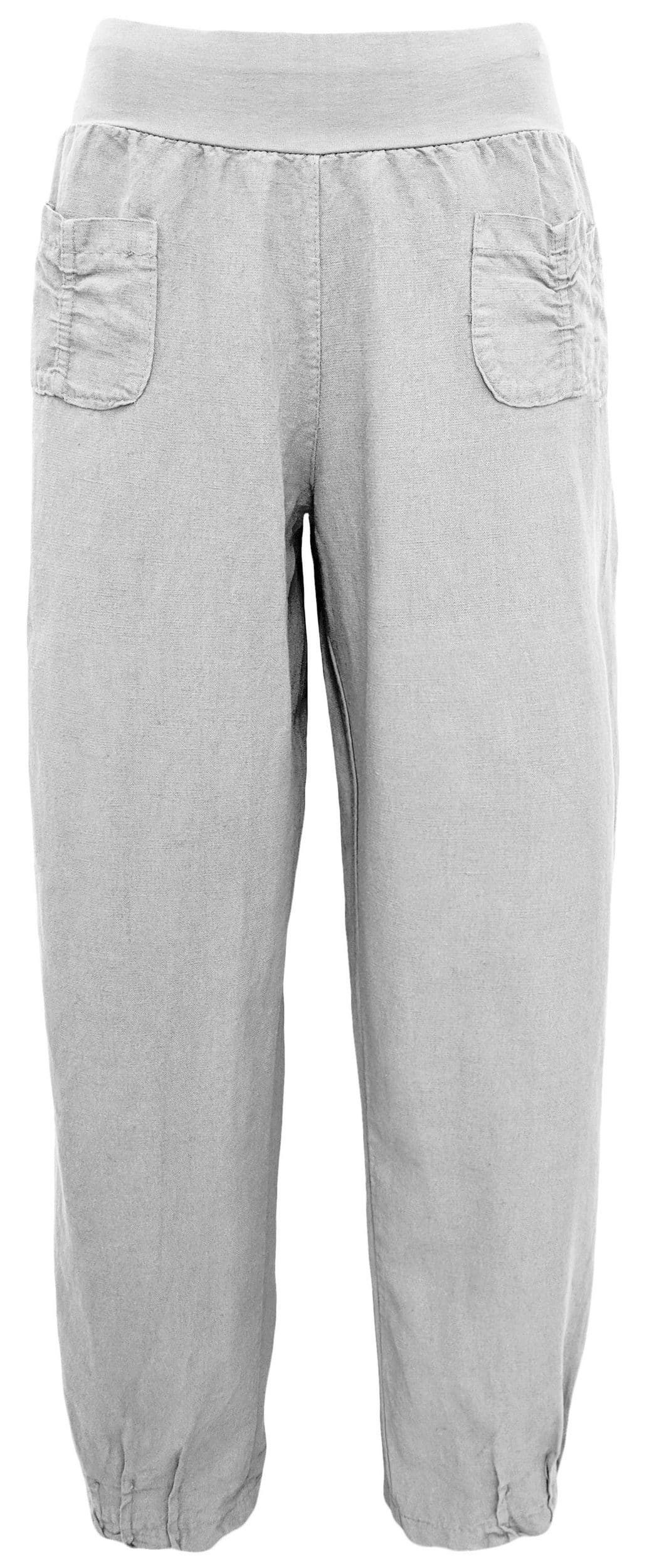 OriginalYou Leinenhose Sommerliche Leinen Pumphose luftig leichte Schlupfho günstig online kaufen