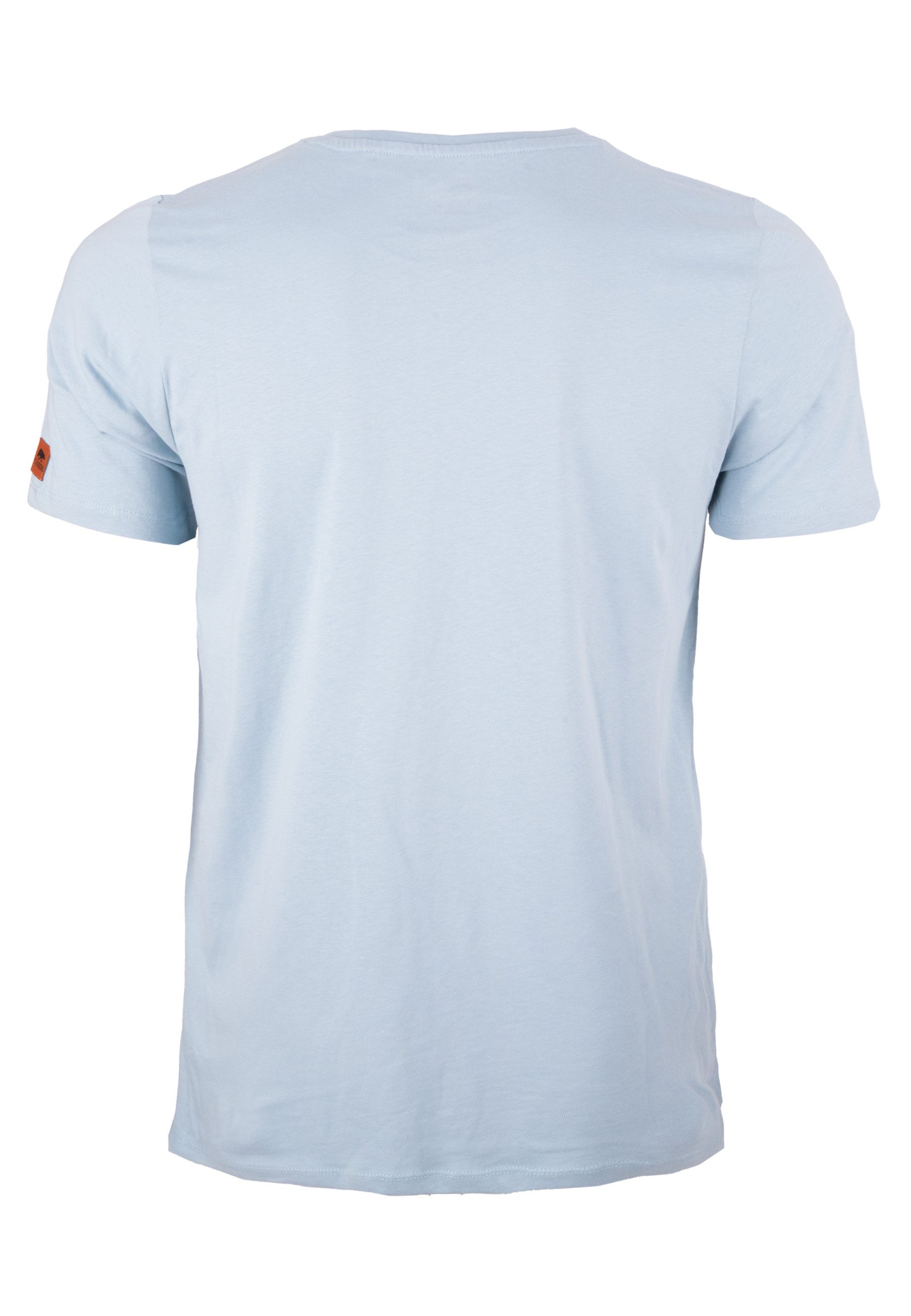 FORSBERG T-Shirt Finnson T-Shirt mit Brustlogo günstig online kaufen