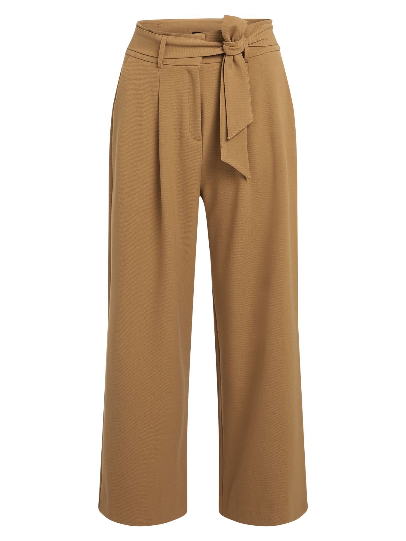 King Louie Stoffhose ? Stoffhose Damen ? elegante High Waist Hose ? Stretch Hose mit Bindeg