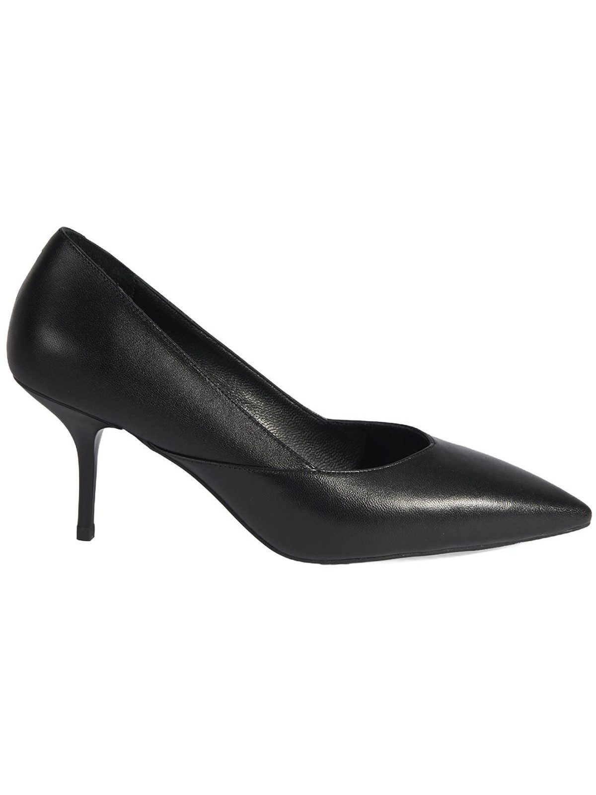 Desa Damen-Slipper – Obermaterial Leder, Lederfutter, Stilettoabsatz, ohne Pumps
