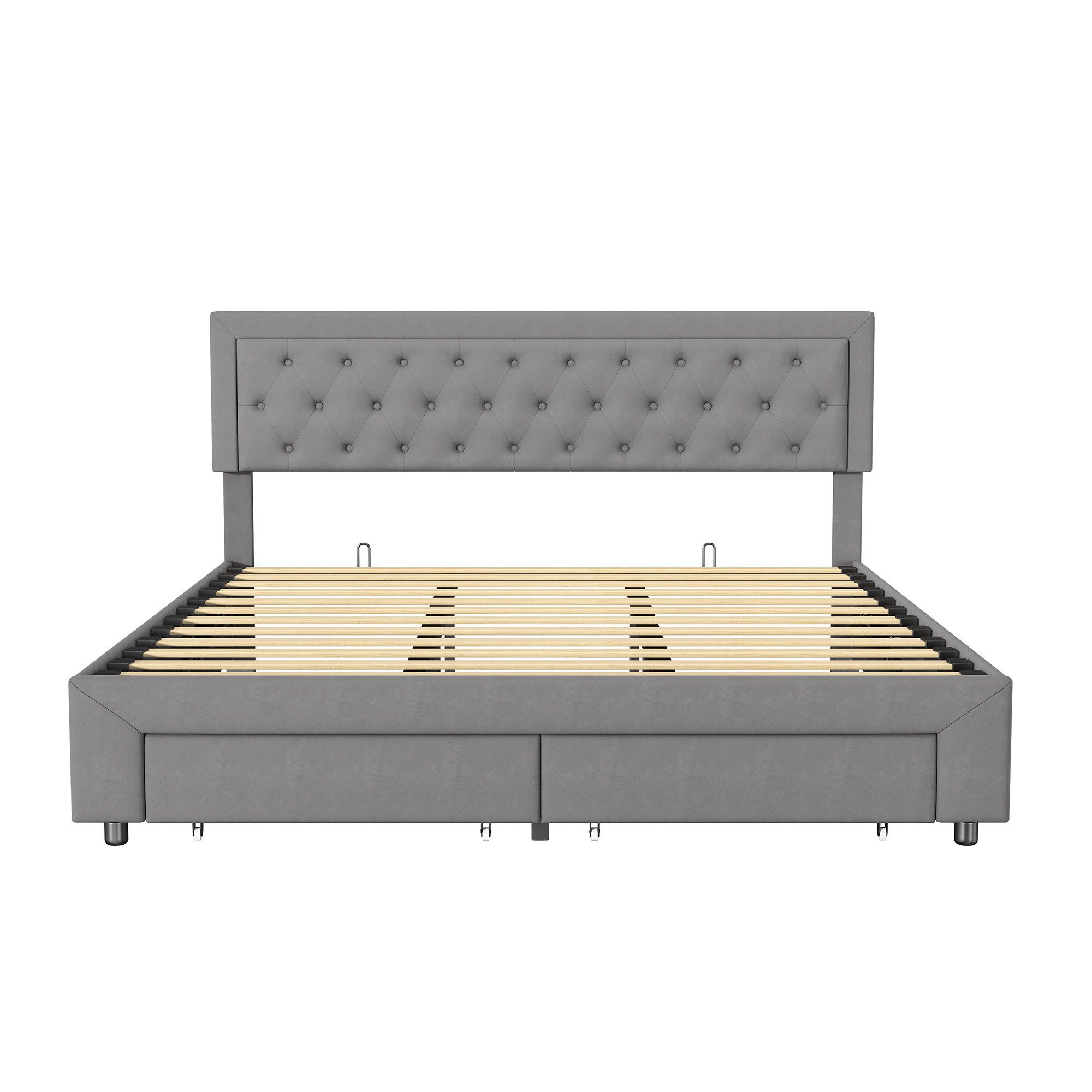 Furnishings Home Polsterbett Doppelbett Stauraumbett, Mit günstig online kaufen