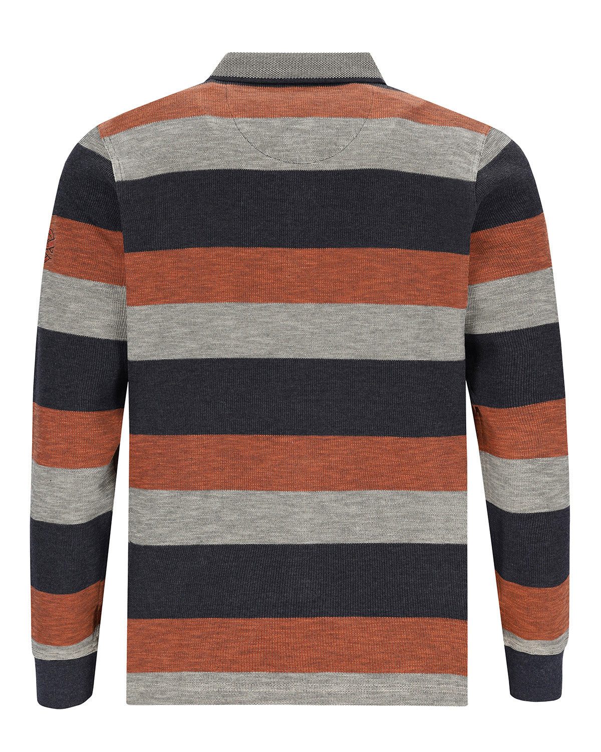 Hajo Langarm-Poloshirt Rugbyshirt mit Polokragen und günstig online kaufen