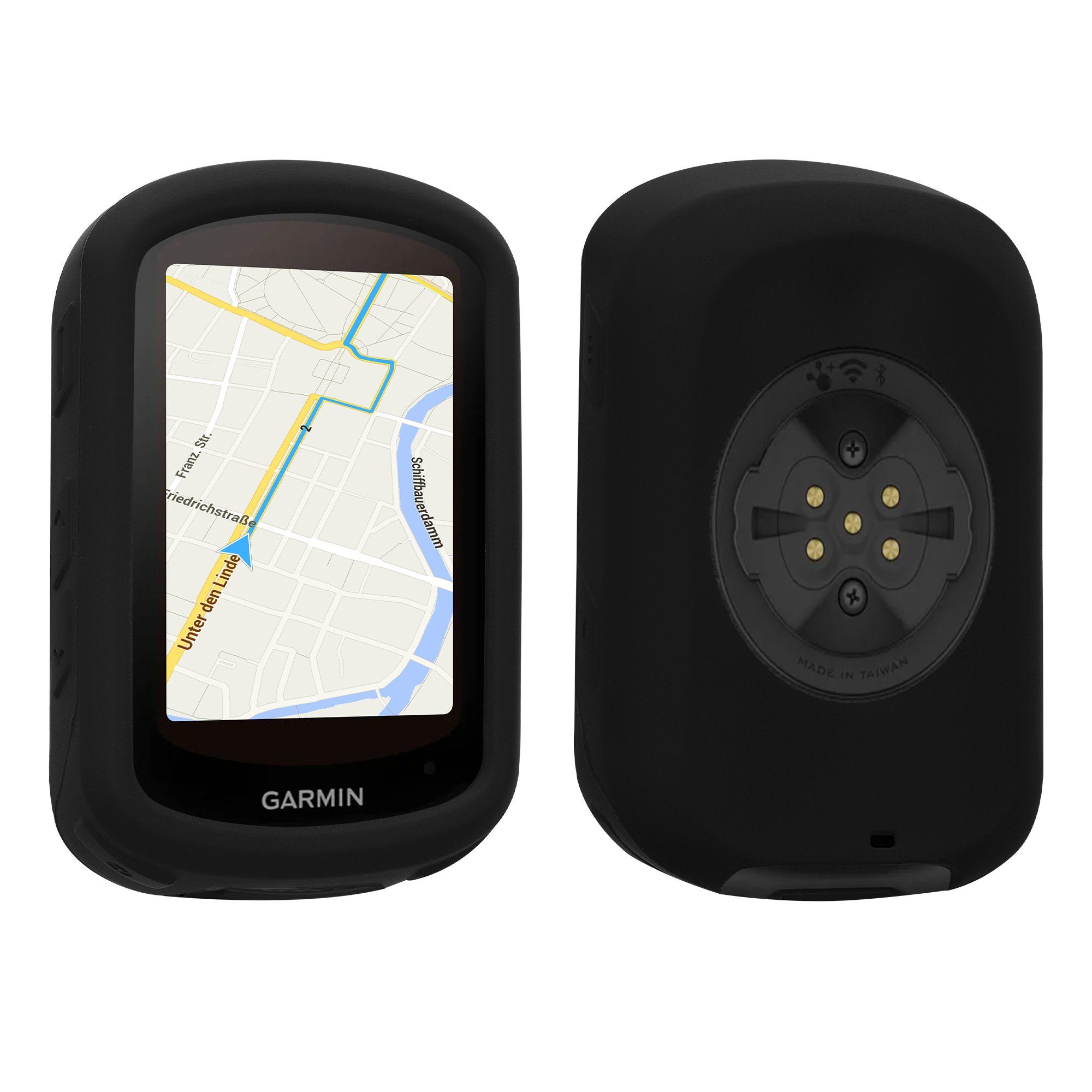 kwmobile Smartphone-Hülle Hülle für Garmin Edge 840 / Edge 540, Silikon GPS Fahrrad Case Schutzhülle
