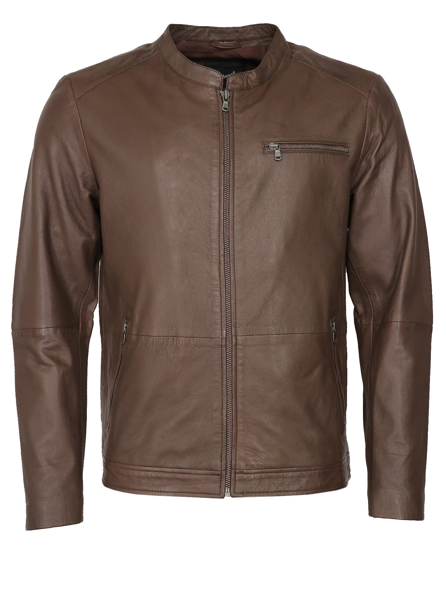 brown Maze Lederjacke 42020524