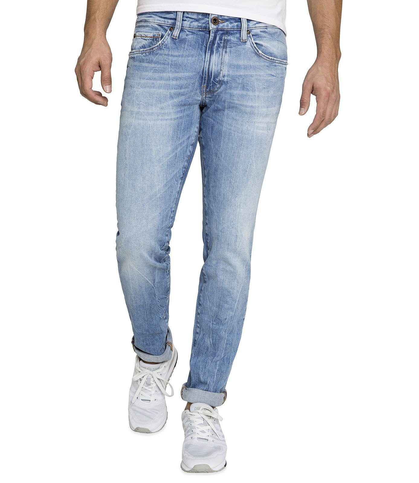 CAMP DAVID 5PocketJeans mit KontrastSteppungen OTTO