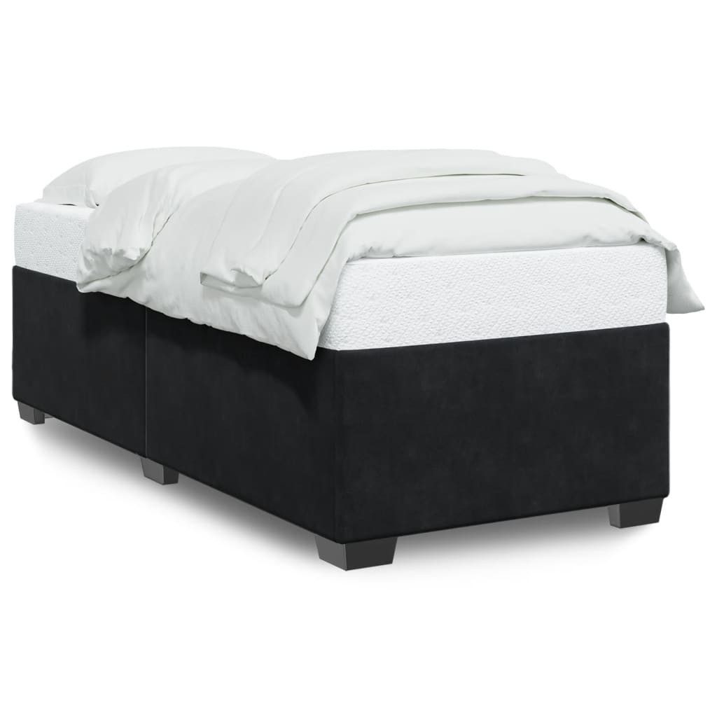 vidaXL Bett Bettgestell Schwarz 80x200 cm günstig online kaufen