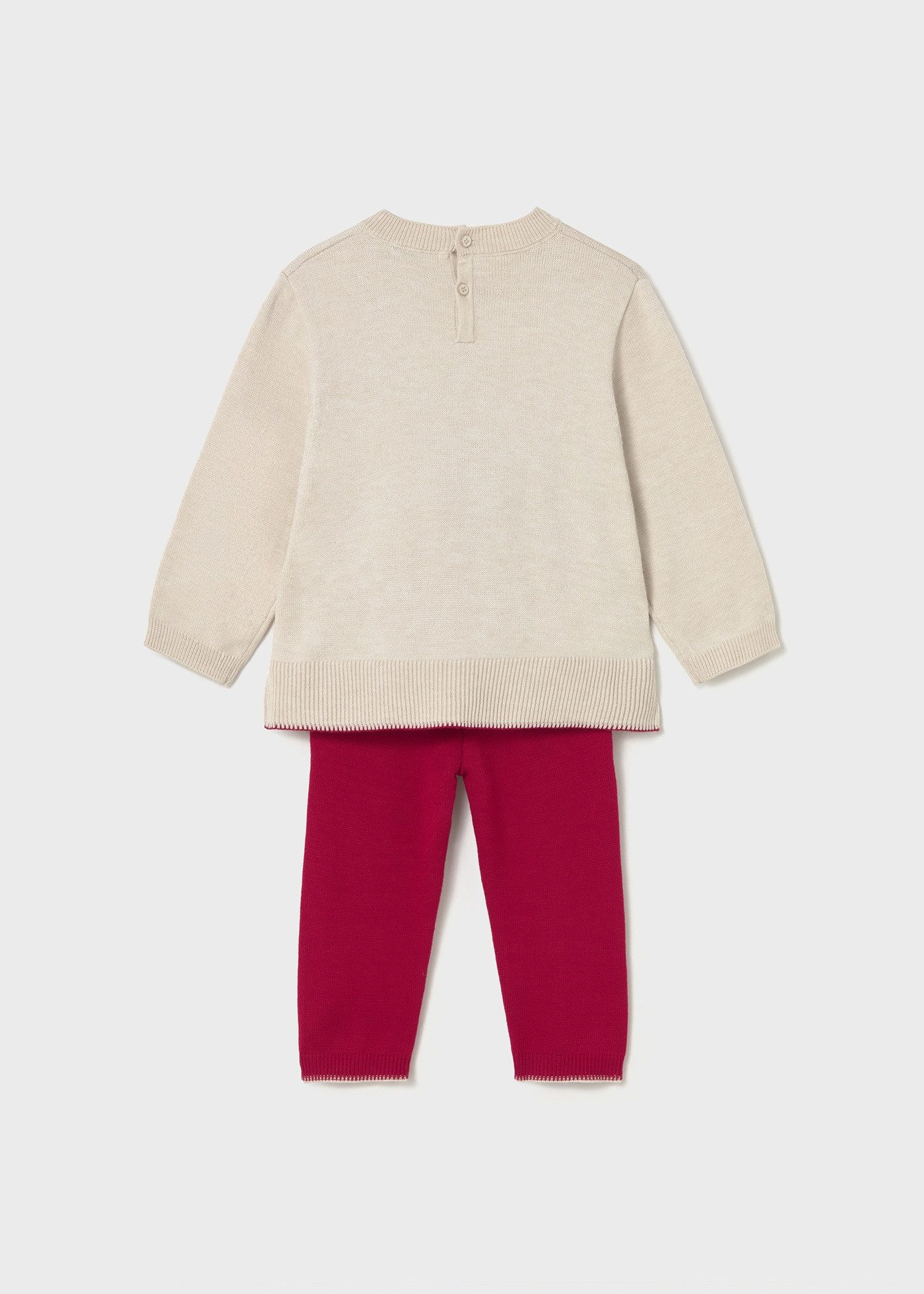Mayoral Pullover & Shorts bequemes Strickset