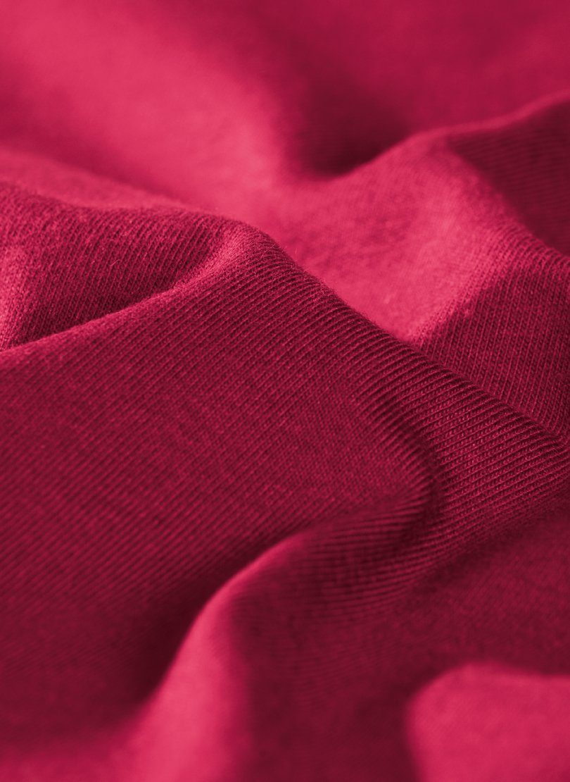 Trigema T-Shirt rubin-C2C 100% aus T-Shirt TRIGEMA Biobaumwolle