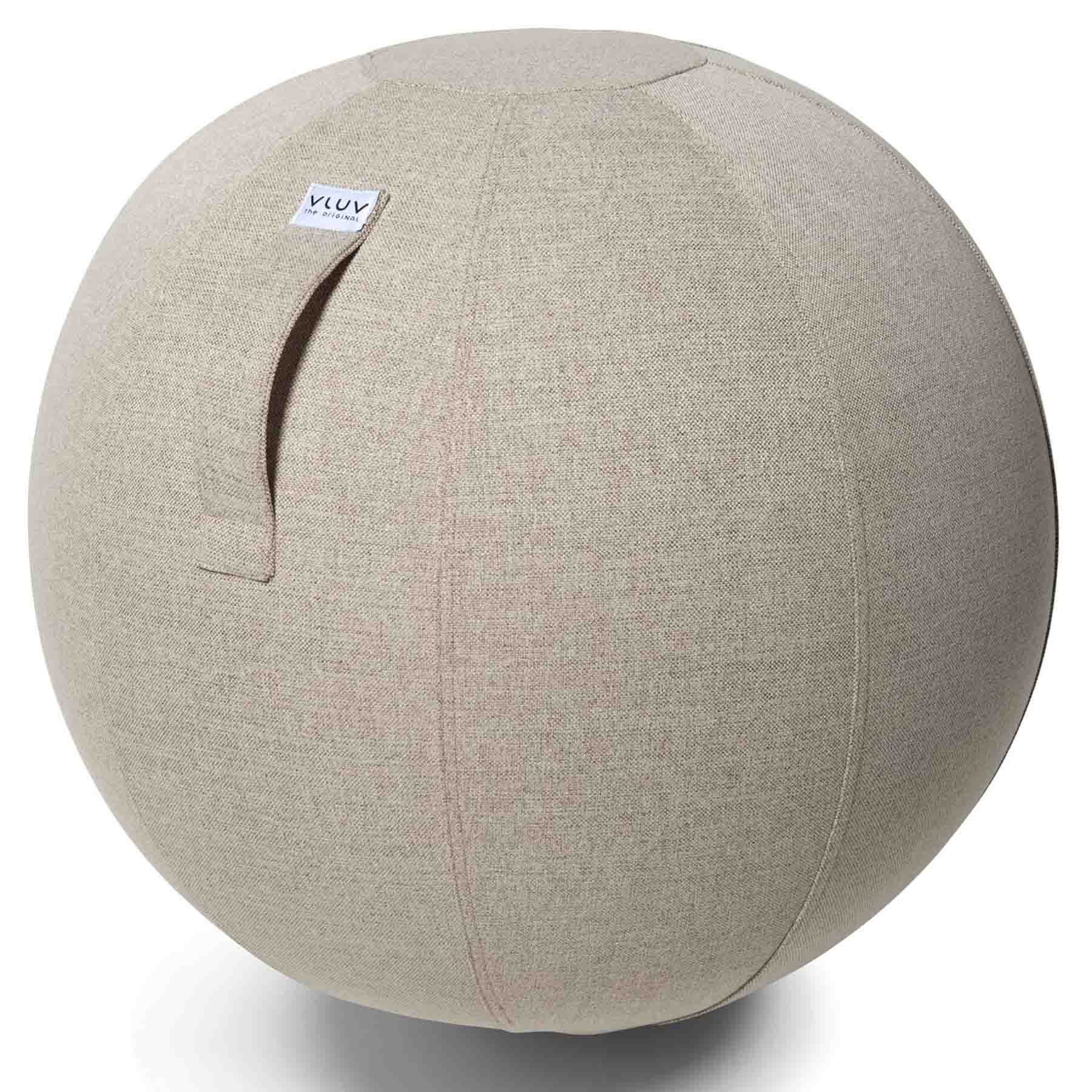 VLUV Stuhl Sova Stoff-Sitzball 60-65 cm Toffee