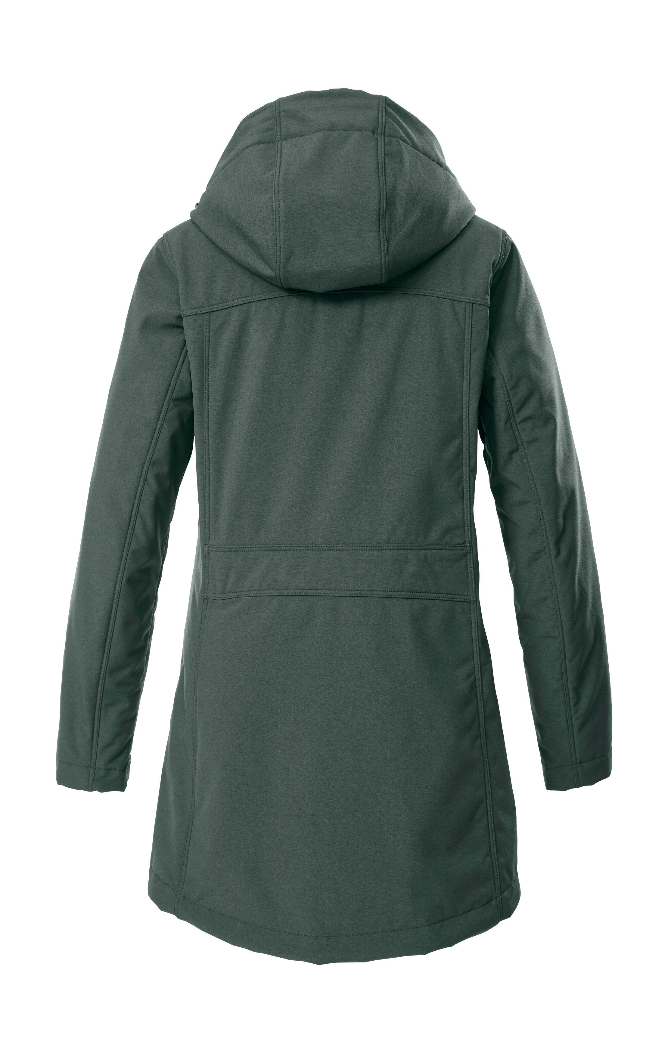 G.I.G.A. DX by killtec Softshellparka GW 36 WMN SFTSHLL PRK Softshellparka: wasserdicht, Teddyfell, 2-Wege-Reißverschluss
