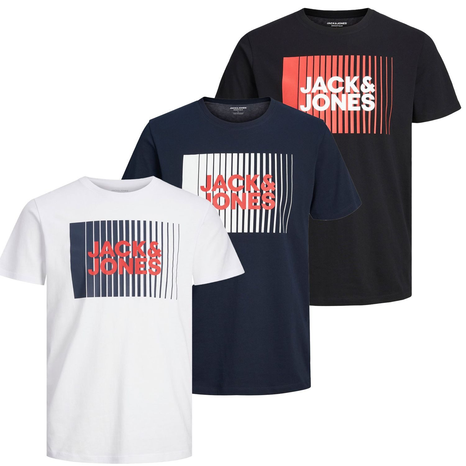 Jack & Jones T-Shirt (3-tlg) tolle günstig online kaufen