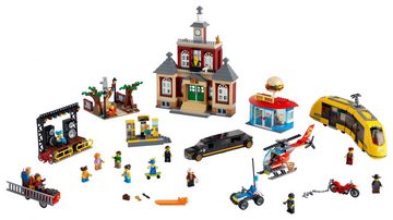 LEGO® Konstruktionsspielsteine LEGO® City - Stadtplatz, (Set, 1517 St)