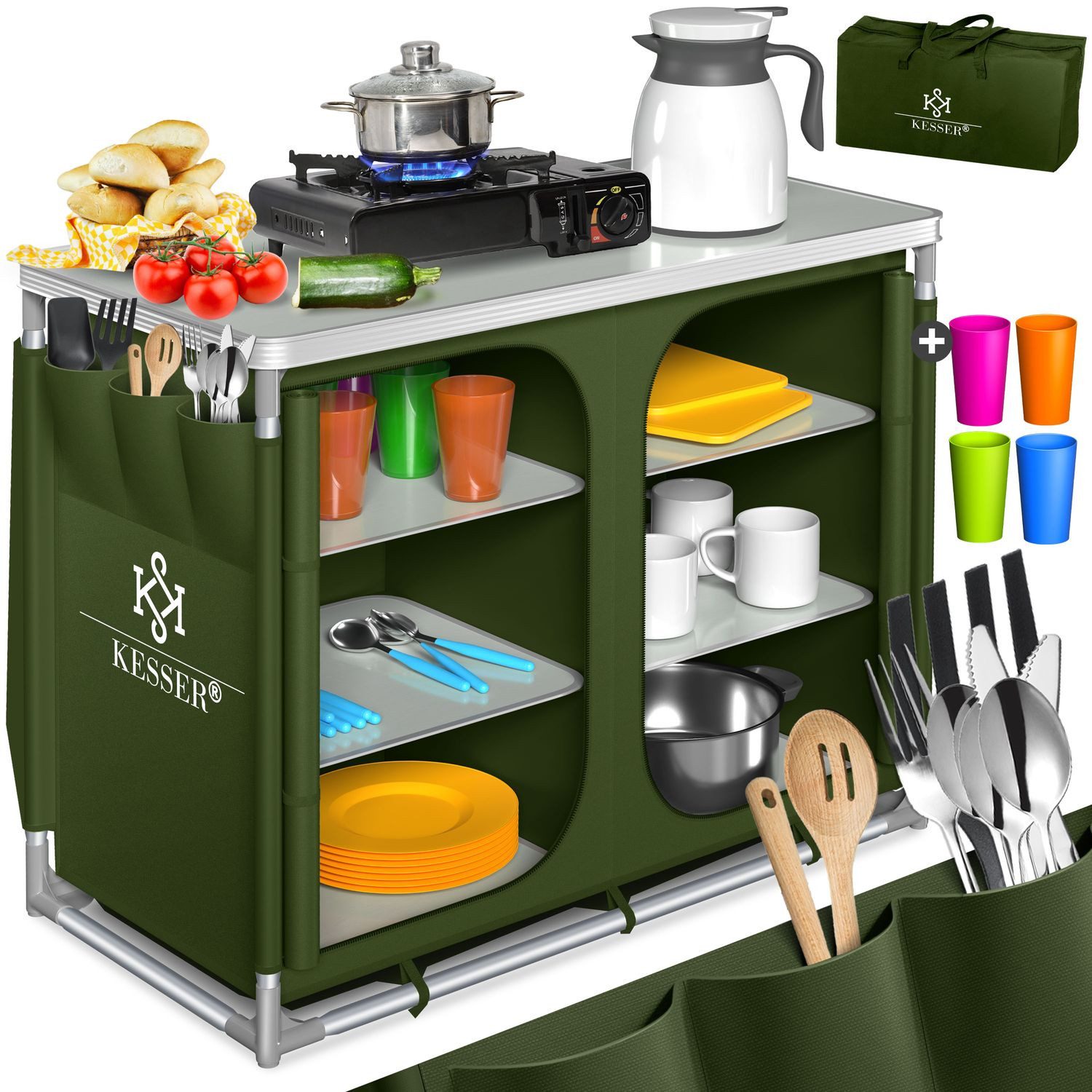 KESSER Campingschrank Campingschrank, Campingküche mit Aluminiumgestell günstig online kaufen