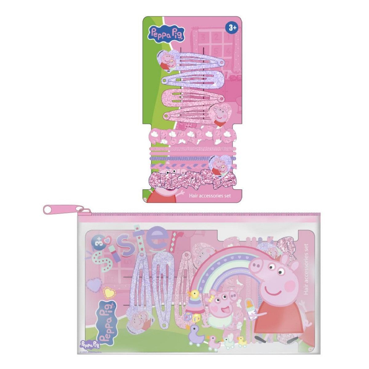 Cerda Haarstyling-Set Peppa Pig Beauty-Set für Kinder – Styling- und Zubehörset für Mädchen