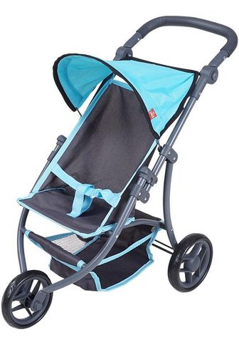 KNORRTOYS ® Puppenbuggy "Lio - Tec Blue...