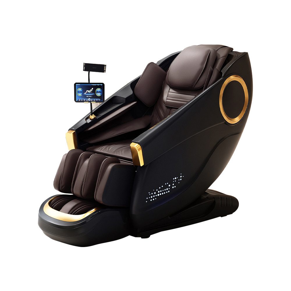 Muxing Massagesessel mit SL-Schiene, Zero-Gravity, Heizung, mehreren Programmen (1-St)