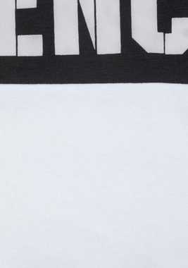 Bench. Sweatshirt im Color-Blocking Design mit Logoprint