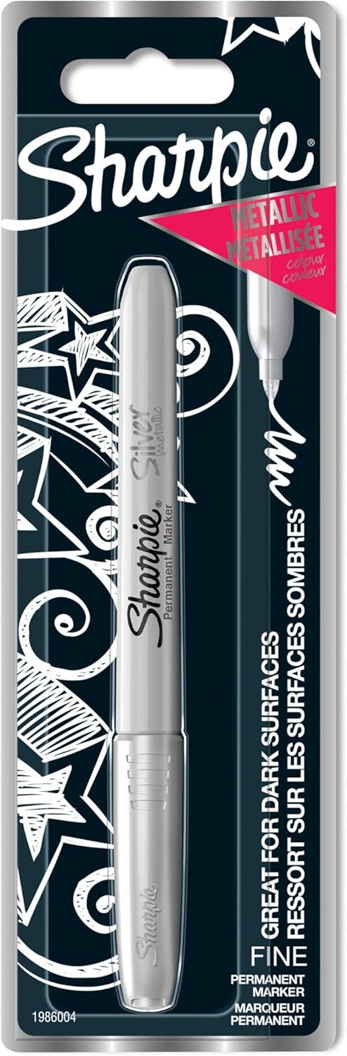 Sharpie Маркеры Sharpie PermMarker F Metallic Silber 1er