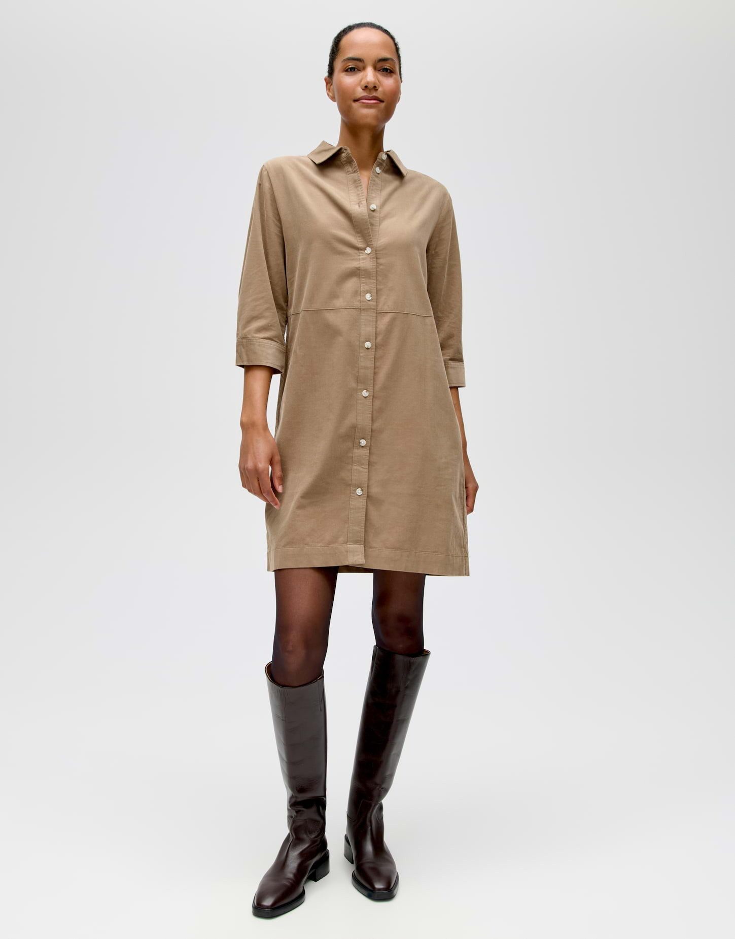 OPUS Cordkleid Wicorda aus weichem Feincord