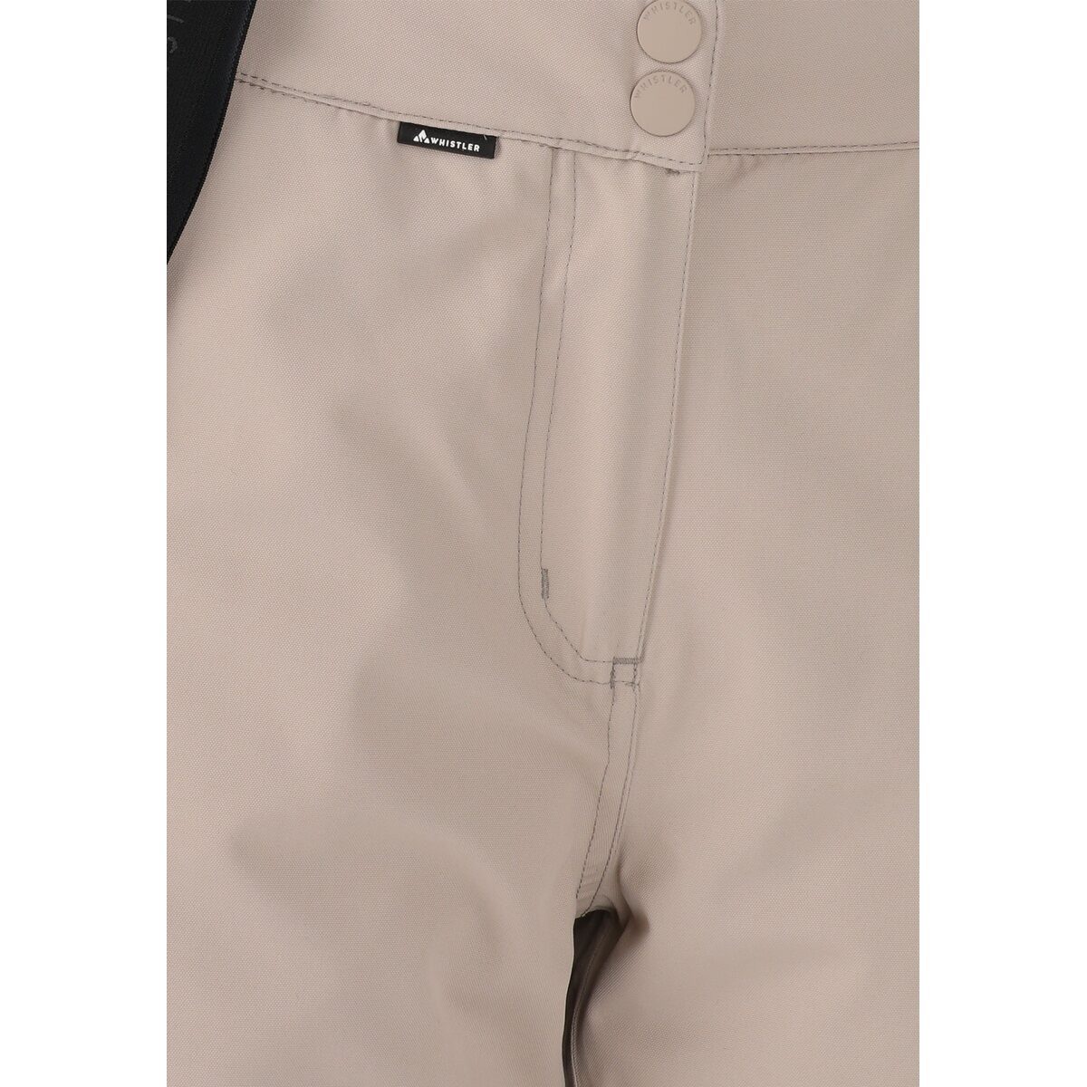 WHISTLER Skihose Drizzle Ski Pant W-Pro 10000 (wasserdicht, winddicht) beige Damen