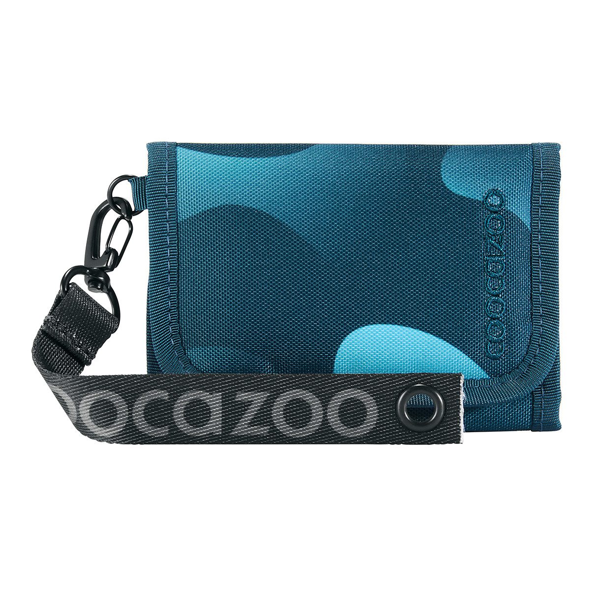 coocazoo Schulranzen Geldbeutel Aqua Flow (1 Stück), Geldbörse, Portmonee, Portemonnaie