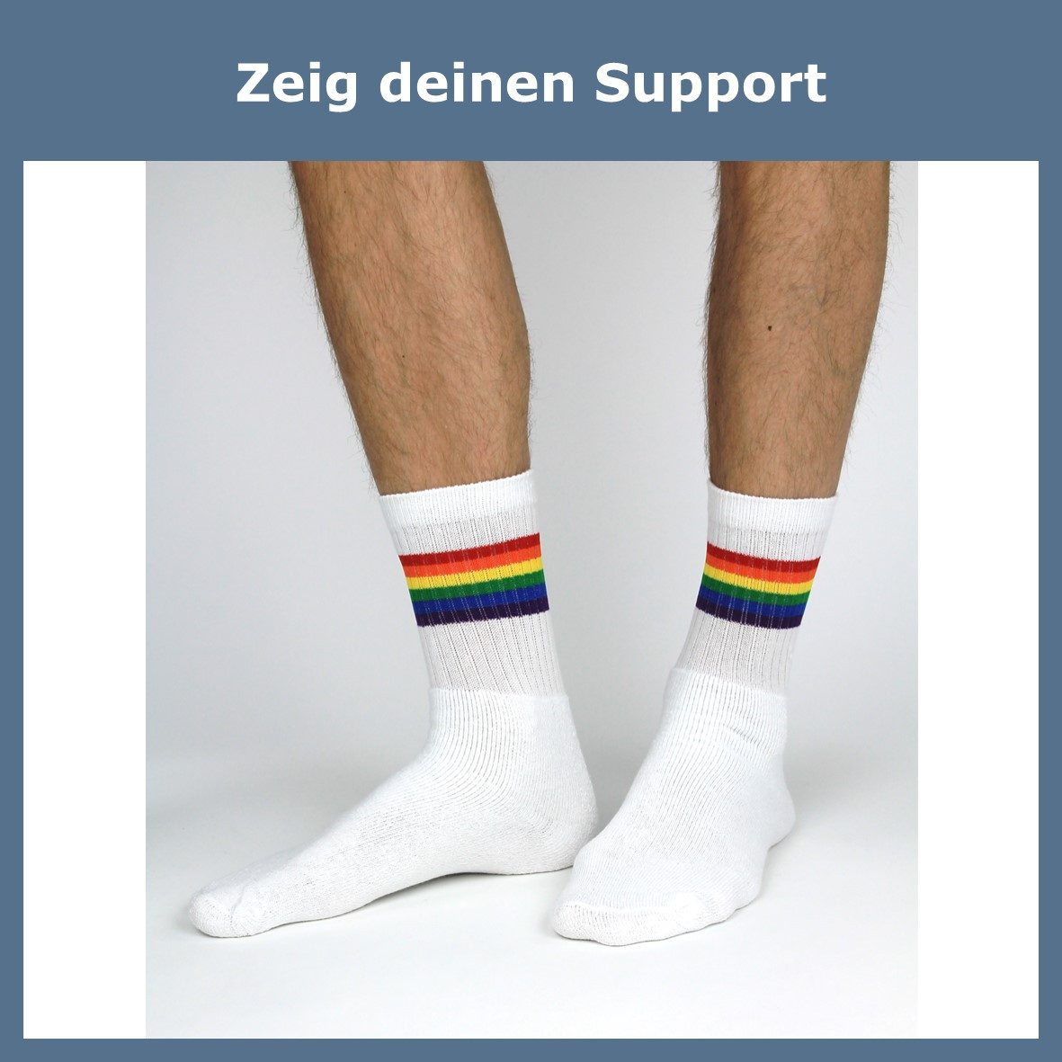 GAWILO Socken mit Regenbogen Flagge, Pride- günstig online kaufen
