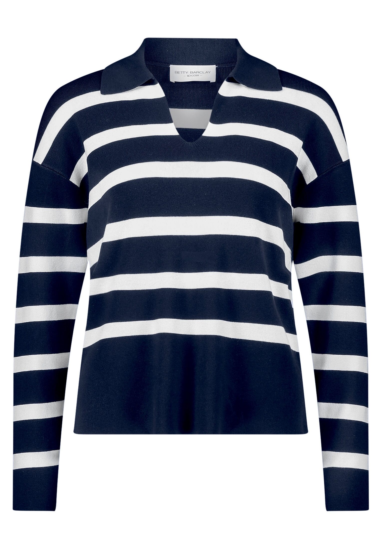Betty Barclay Strickpullover Damen mit Streifen (1-tlg)