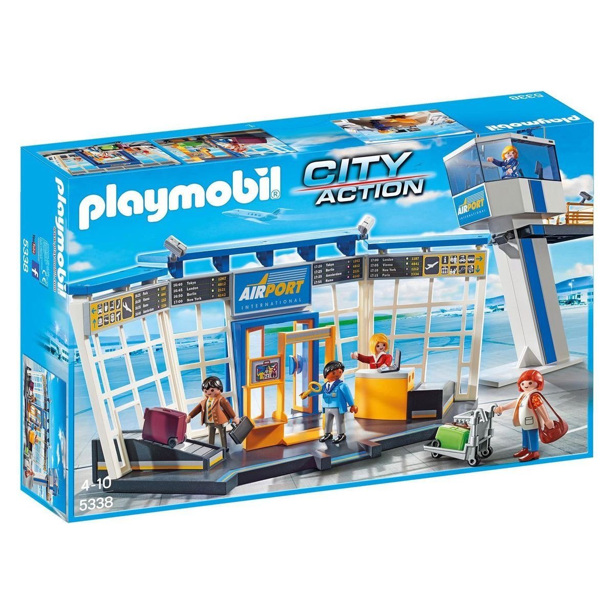 Playmobil® Spielwelt »PLAYMOBIL® 5338 - City Action - City-Flughafen mit  Tower« online kaufen | OTTO