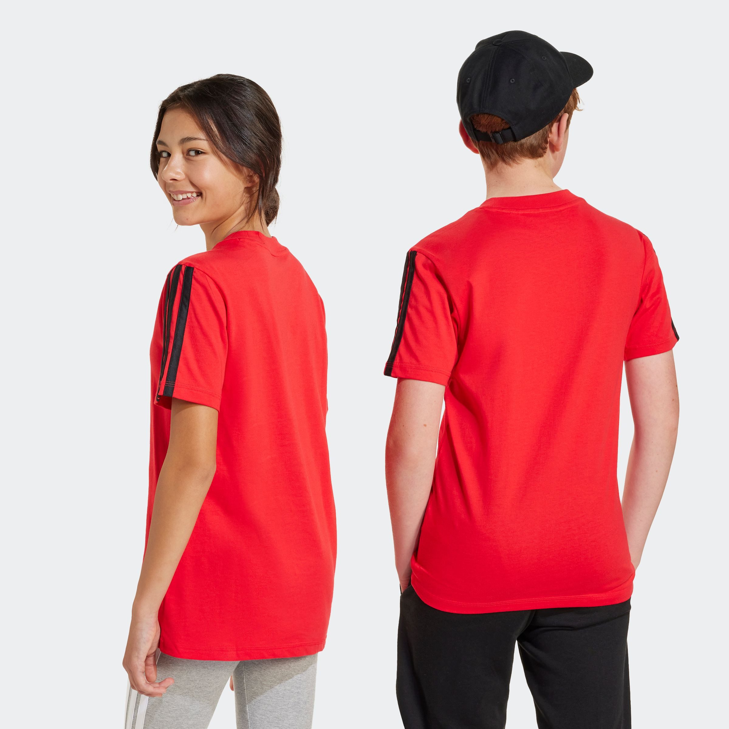 adidas Sportswear T-Shirt ESSENTIALS KIDS sportlicher Stil, Rundhalsausschnitt, ohne Verschluss, für Kinder