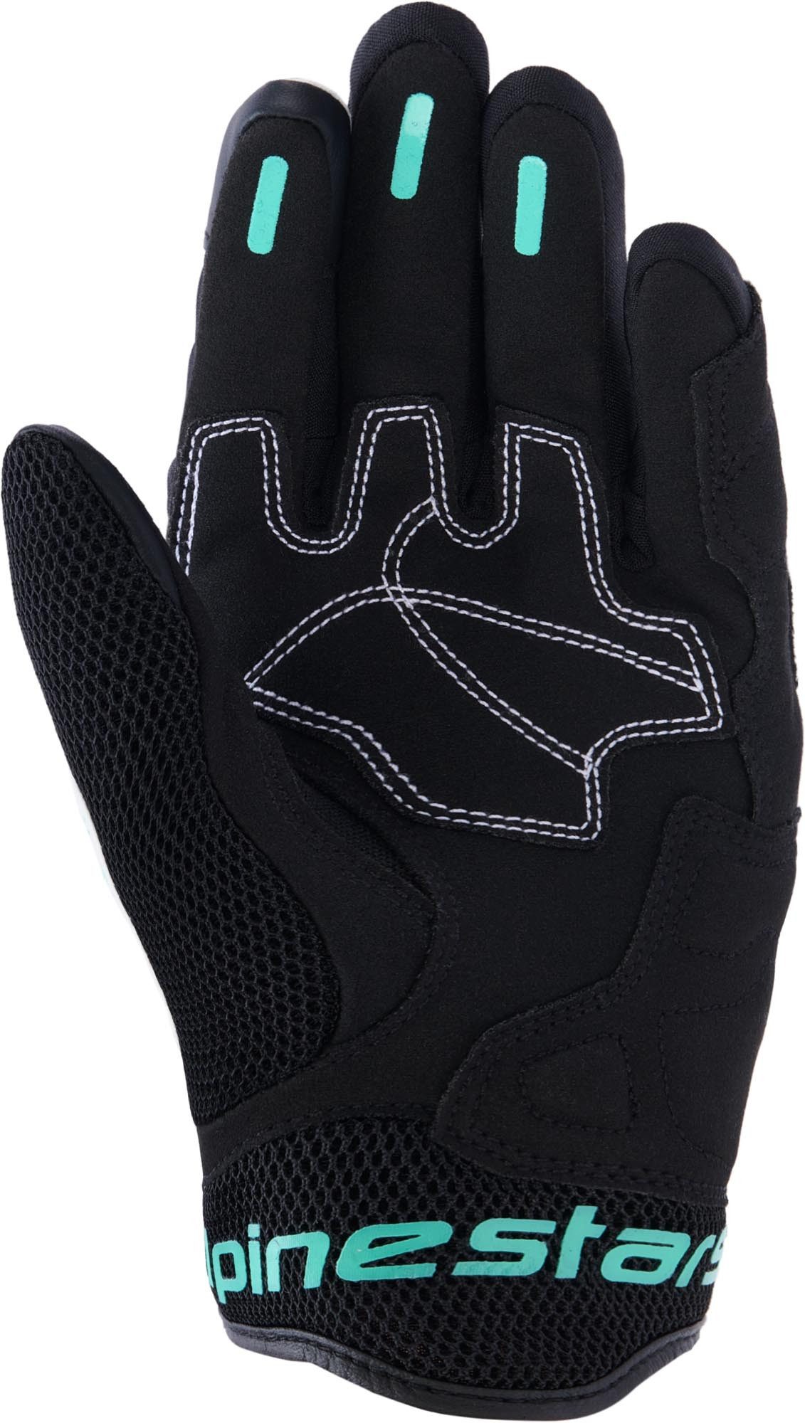Alpinestars Motorradhandschuhe Stella Mogress Airflow Damen-Motorradhandschuhe perforiert,kurze Stulpe,Touchscreenbedienung möglich