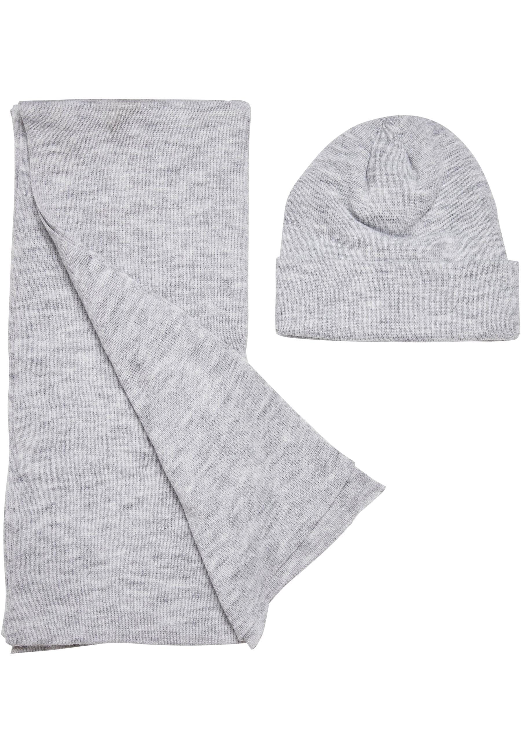 URBAN CLASSICS Schmuckset Urban Classics Unisex Recycled Basic Beanie and Scarf Set (1-tlg)