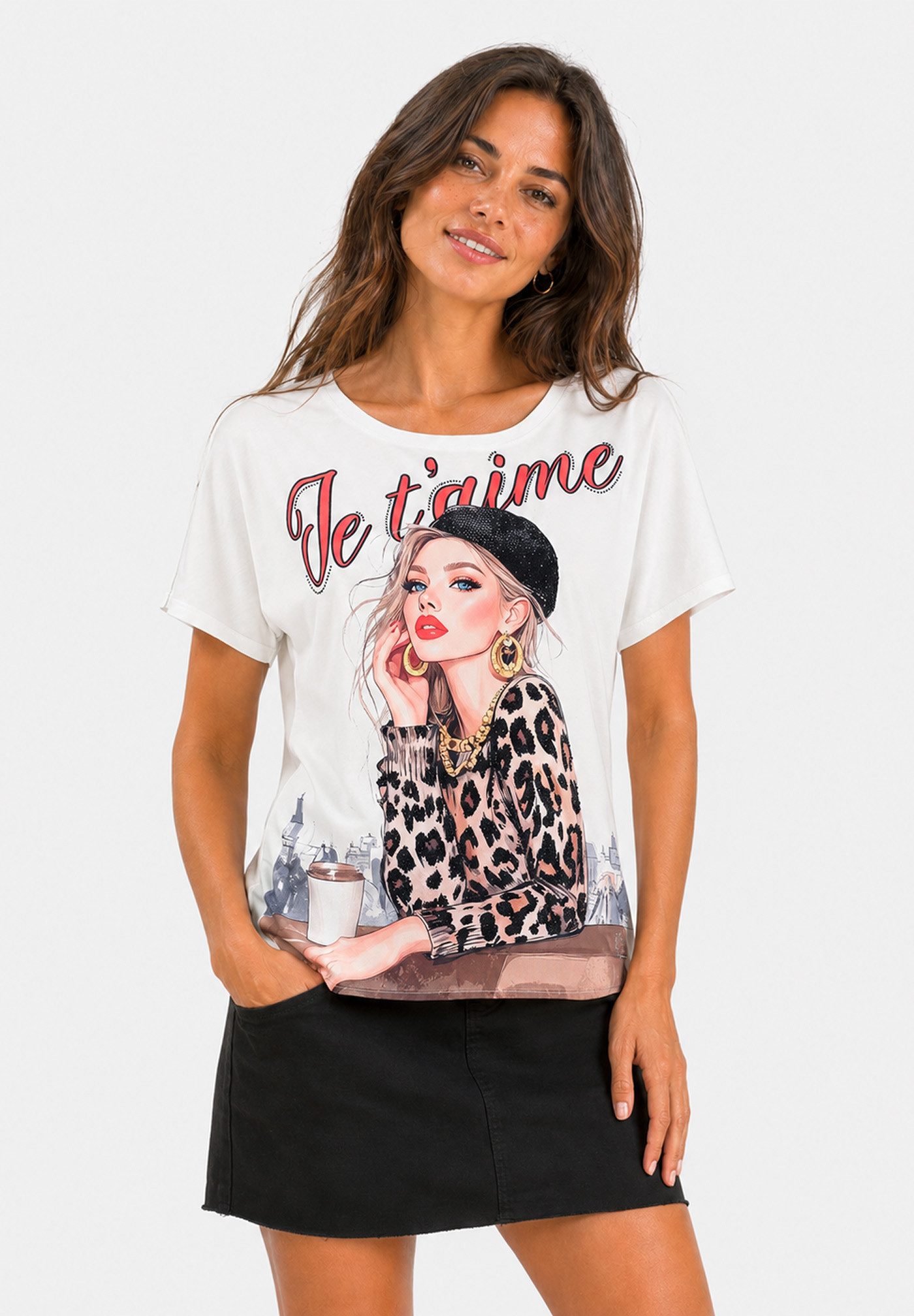 Key Largo T-Shirt WT FEMME round (1er)