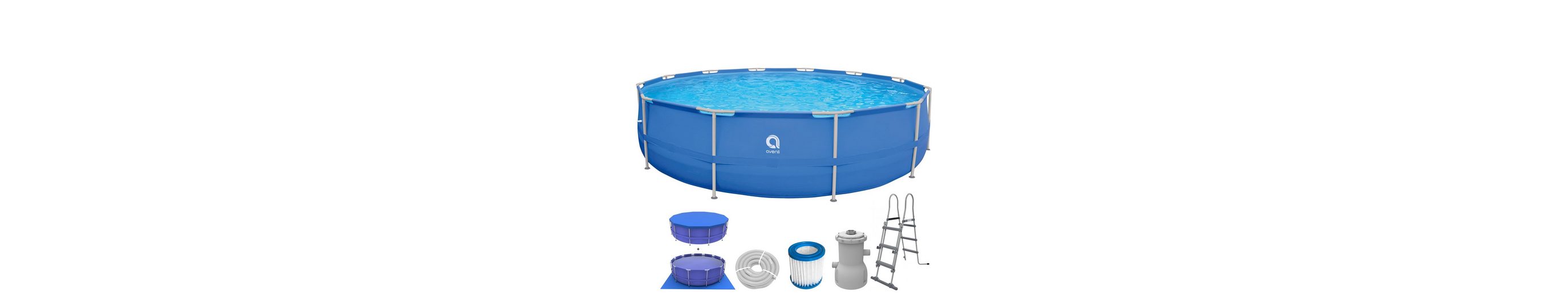 Avenli Framepool »Frame Pool Komplettset 450 x 90 cm, Aufstellpool