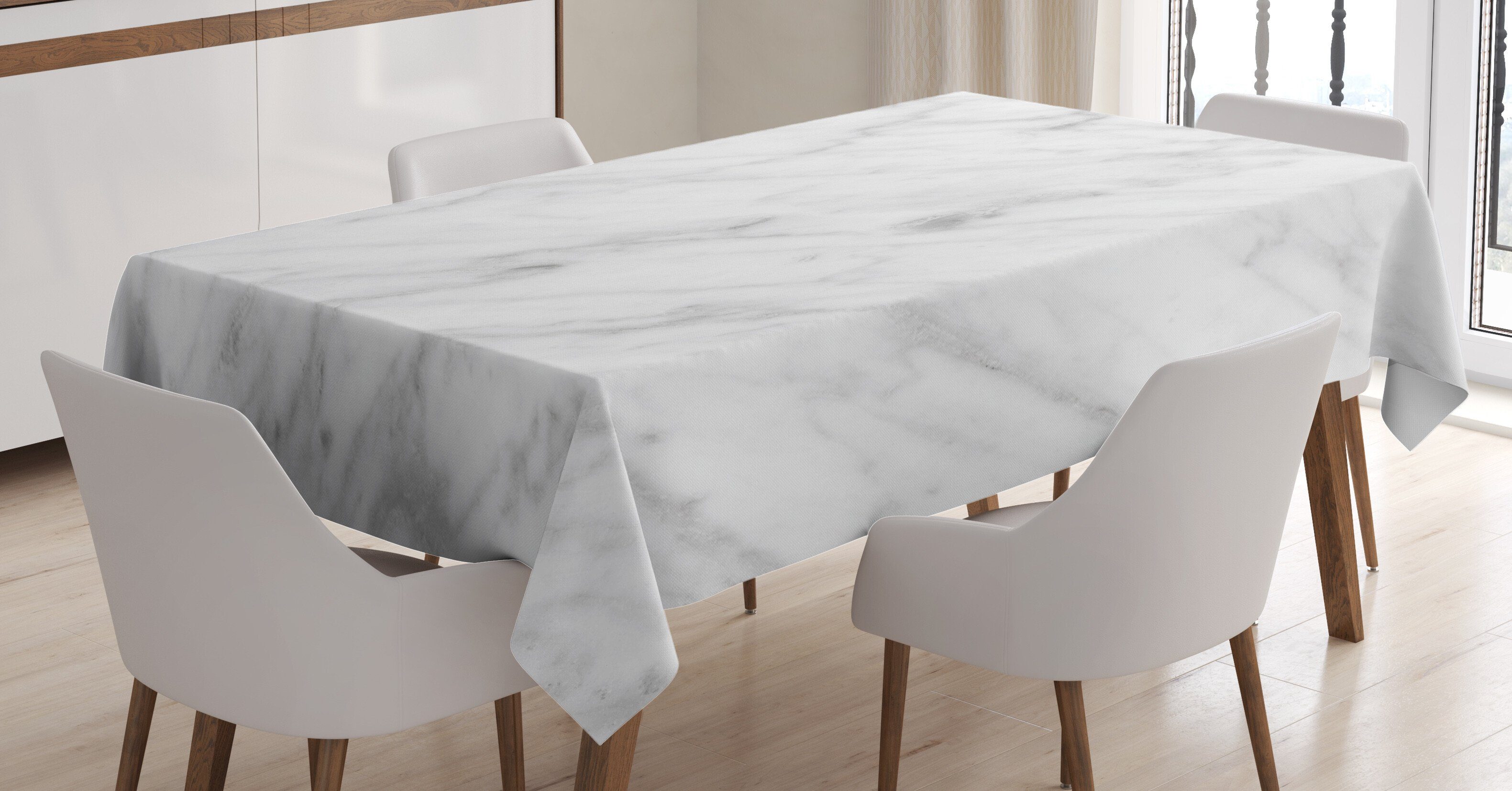 Farben, Waschbar Klare Außen Carrara Organic Abakuhaus Tischdecke Marmor Tile Bereich geeignet Für den Farbfest