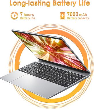 SGIN Notebook (Intel, Celeron N4000, 128 GB SSD, 5000 mAh,HD IPS, 2 x USB 3.0 Bluetooth, Wi-Fi, USB, HDMI)