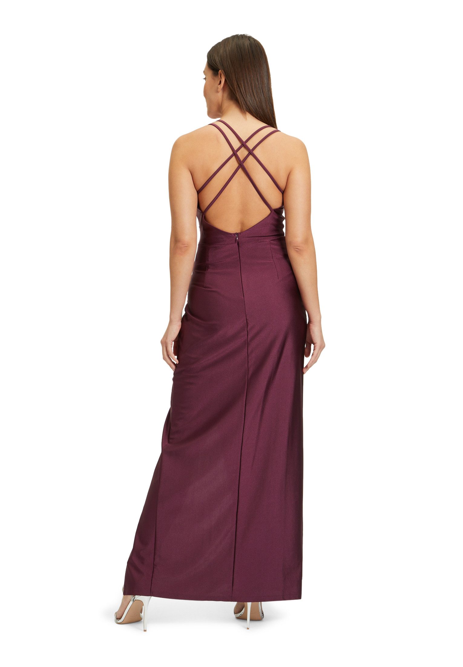 Vera Mont Abendkleid Damen figurbetont Rückenfrei