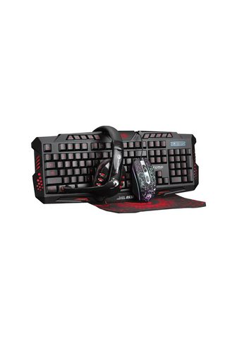 MARVO 4 в 1 Combo из Tastatur Maus наушники ...