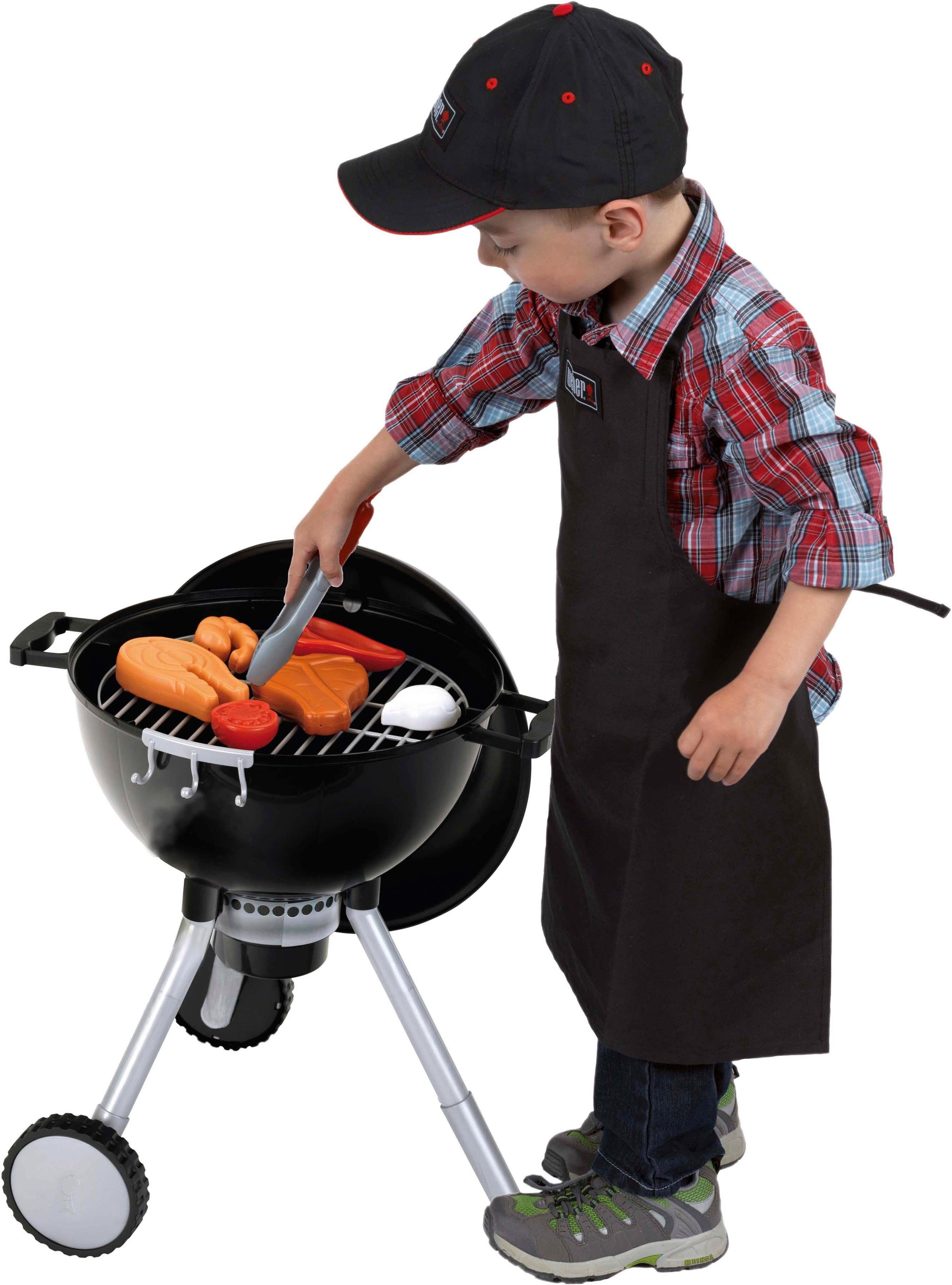 Image of Klein Kinder-Küchenset »Weber Spiel-Kugelgrill One Touch Premium«, mit Licht und Sound, Made in Germany