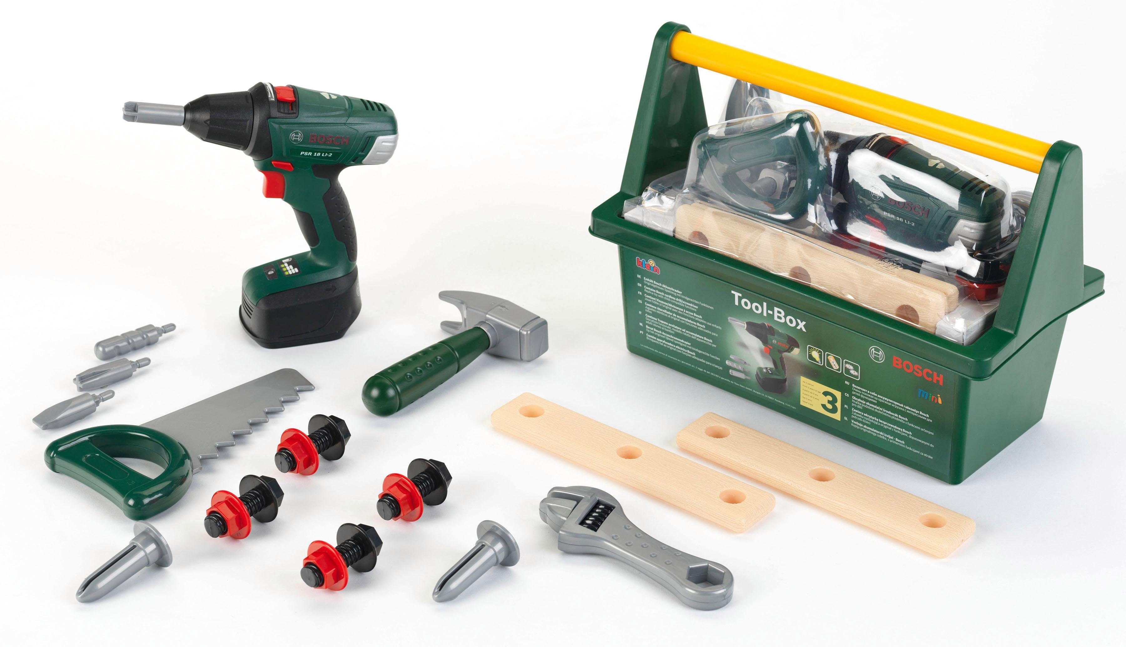 Klein Spielwerkzeugkoffer »Bosch Werkzeug-Box« | OTTO