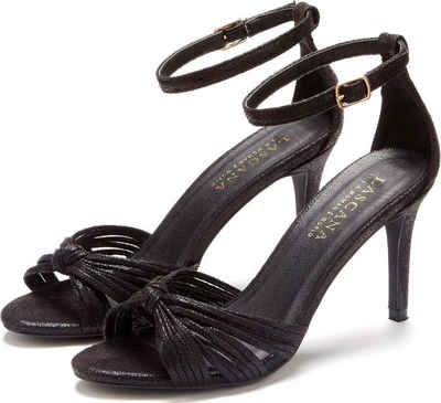 High Heel Sandaletten kaufen » Große Auswahl & top Service Sexy mit roter Sohle Schlupfschuh Plateauabsatz High Heel
