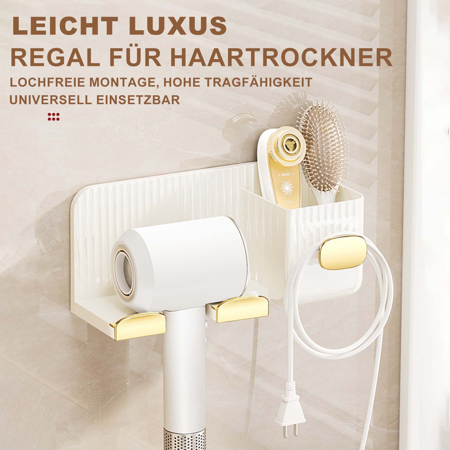 Mutig Haartrocknerhalter Fönhalter Ohne Bohren Wand,Fönhalterung für Badezi günstig online kaufen