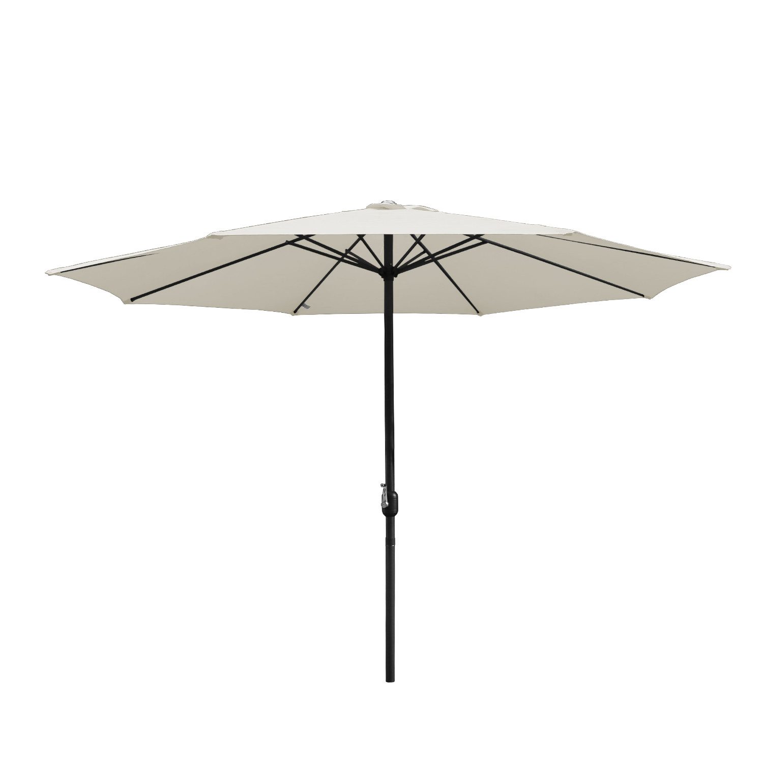 Clanmacy Sonnenschirm 3m/3.5m Sonnenschirm Gartenschirm UV40+ günstig online kaufen
