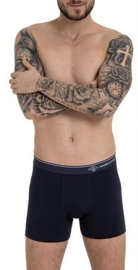 HAASIS Bodywear 1919 Retro Pants Herren Pants 77355413-navy (Packung, 3-St., 3er Pack) Optimale Passform, pflegeleicht, hautsympatisch, strapazierfähig