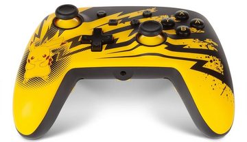 PowerA Pokémon Verbesserter kabelgebundener Controller für Nintendo Switch Controller (Pikachu Lightning)