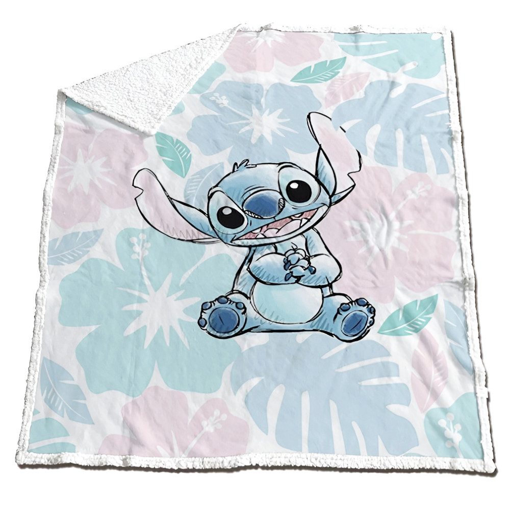 Wohndecke Disney Lilo und Stitch Coral günstig online kaufen