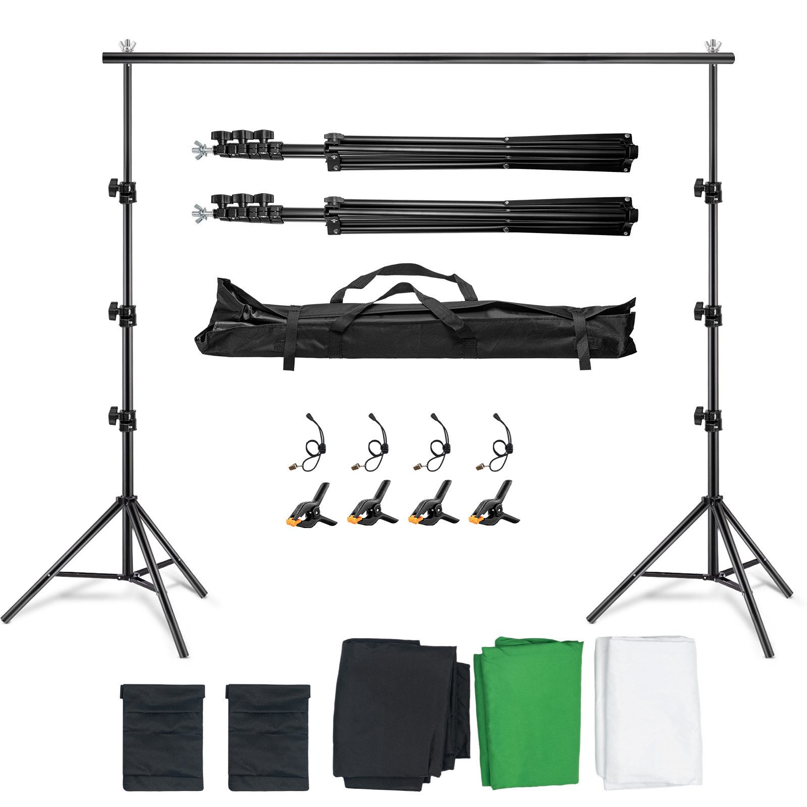 Youyijia Beamer-Deckenhalterung Fotohintergrund Ständer Greenscreen Mit Ständer, Sandsäcken