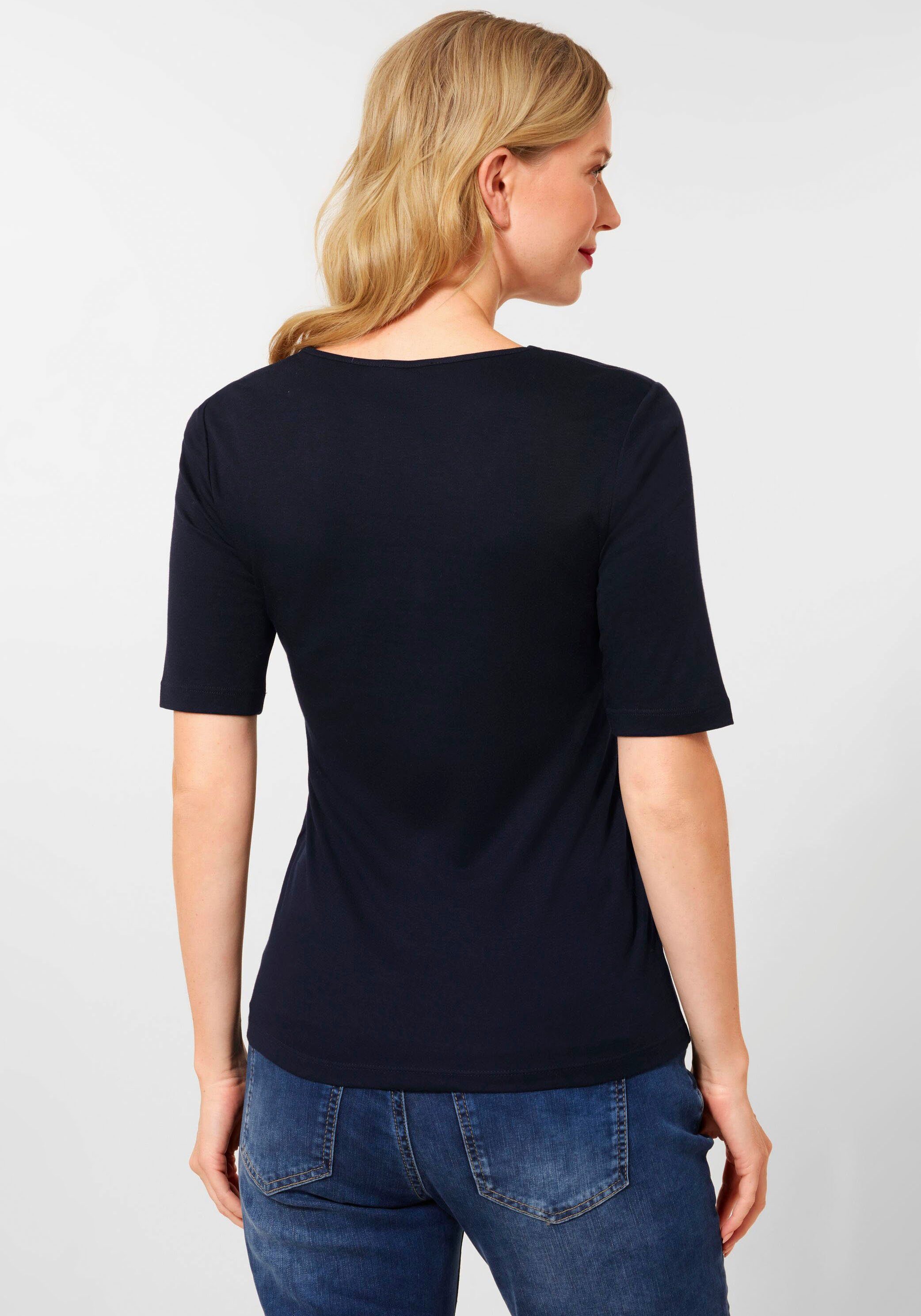 STREET ONE T-Shirt Style Palmira im Basic-Style günstig online kaufen