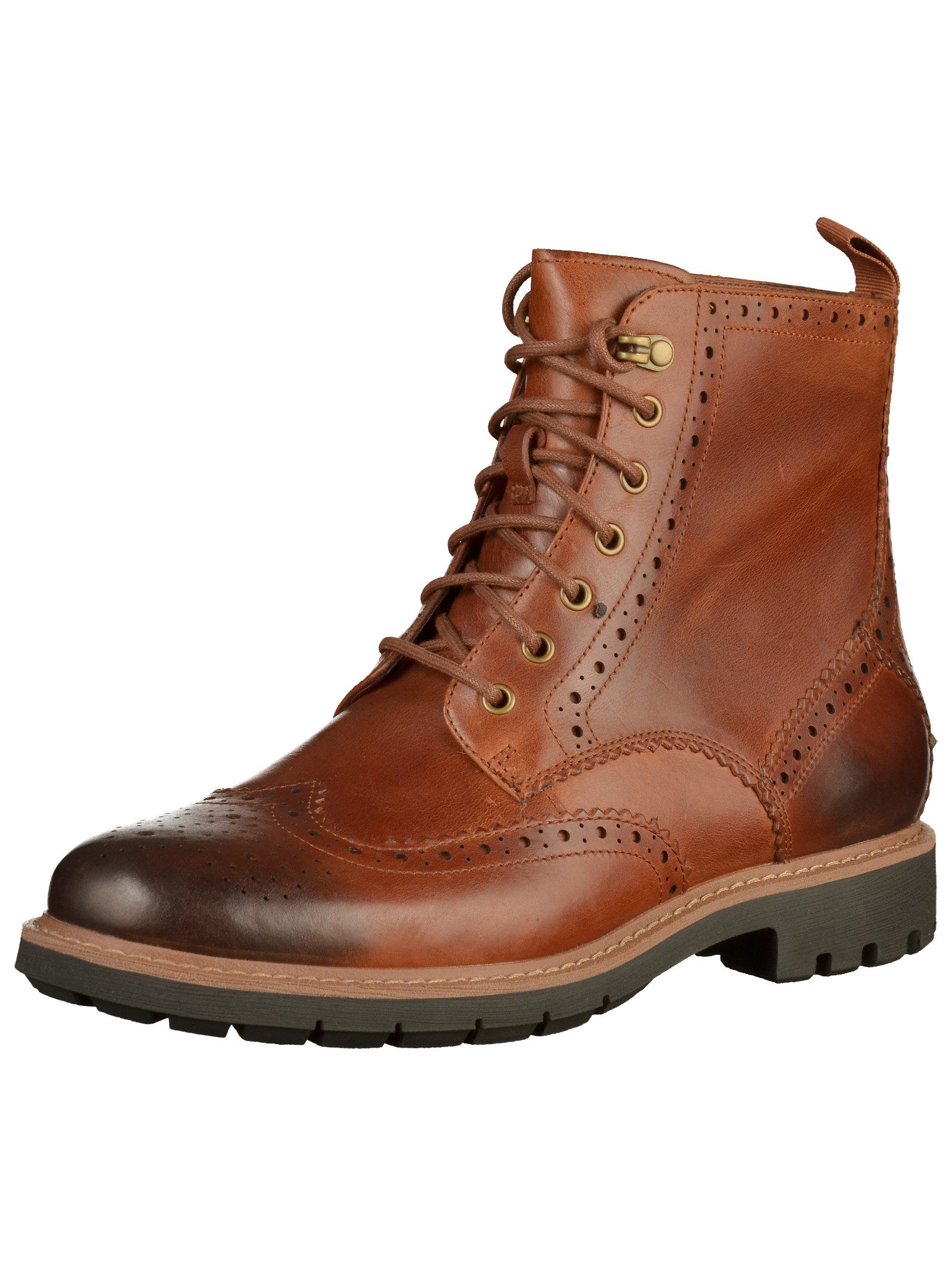 Clarks Stiefelette Leder Schnürstiefelette günstig online kaufen