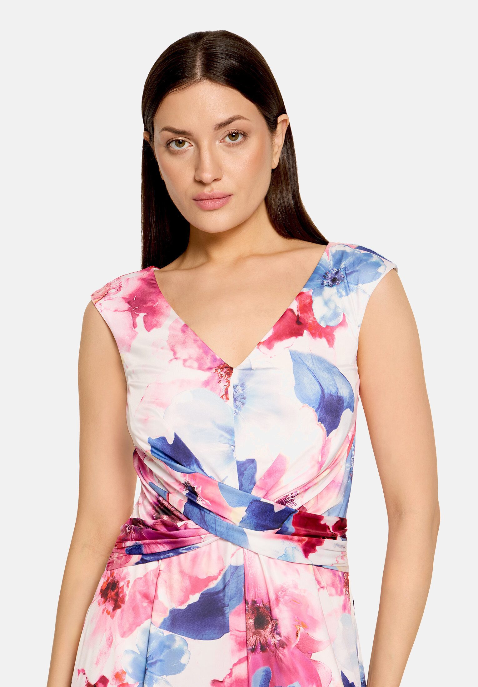 Vera Mont Overall Damen mit Raffung (1-tlg)